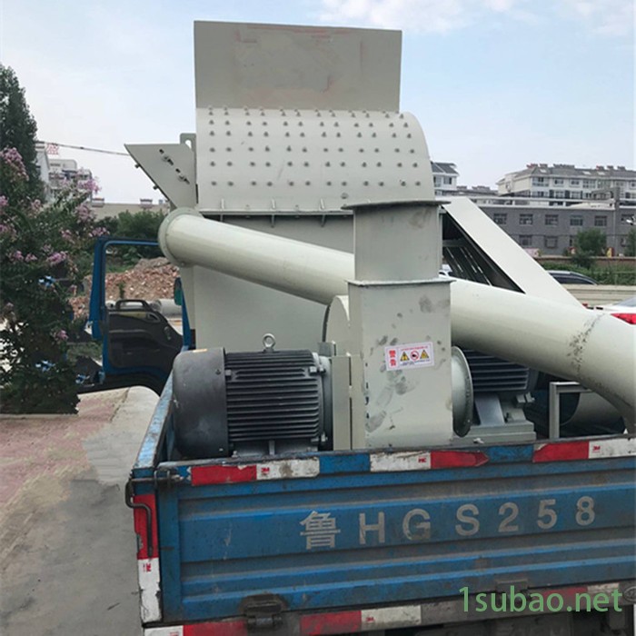 泰丰高速除尘木材粉碎机 废木料粉碎生产线 多功能木头粉碎机组图8