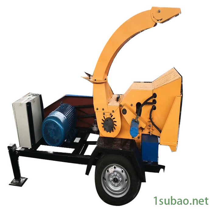 泰丰高速除尘木材粉碎机 废木料粉碎生产线 多功能木头粉碎机组图4