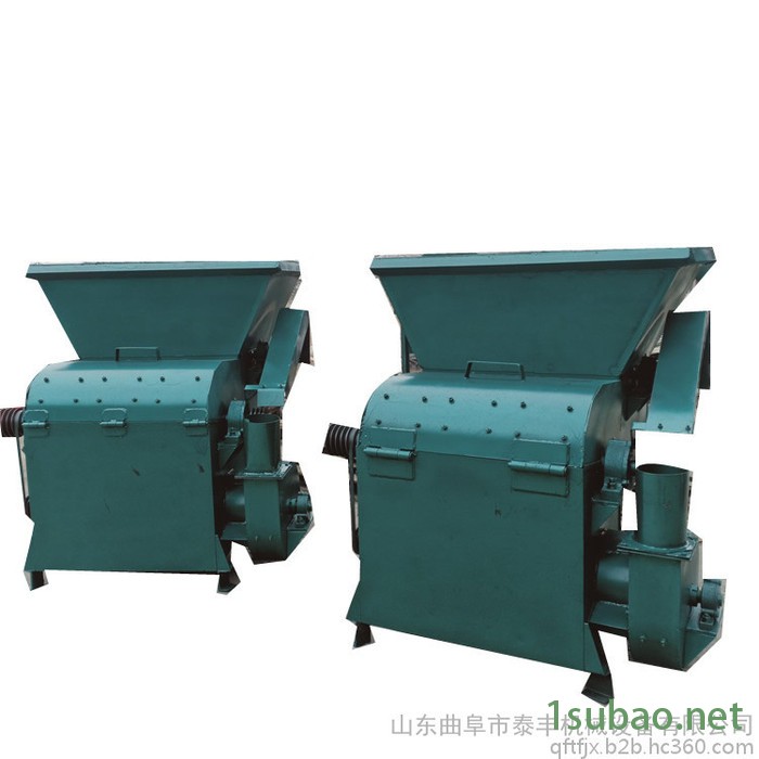 泰丰高速除尘木材粉碎机 废木料粉碎生产线 多功能木头粉碎机组图3