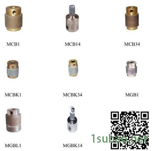曼德MGB1W金刚石工具 微型台式打磨玻璃用磨轮 电动工具电镀磨轮厂家磨边机配件图2