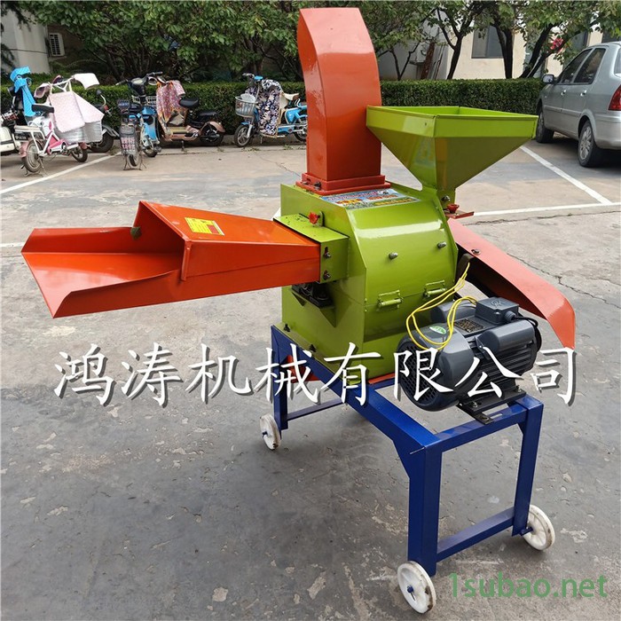 枣强县电动铡草粉碎机 揉搓铡草粉碎机 多功能铡草粉碎机图3