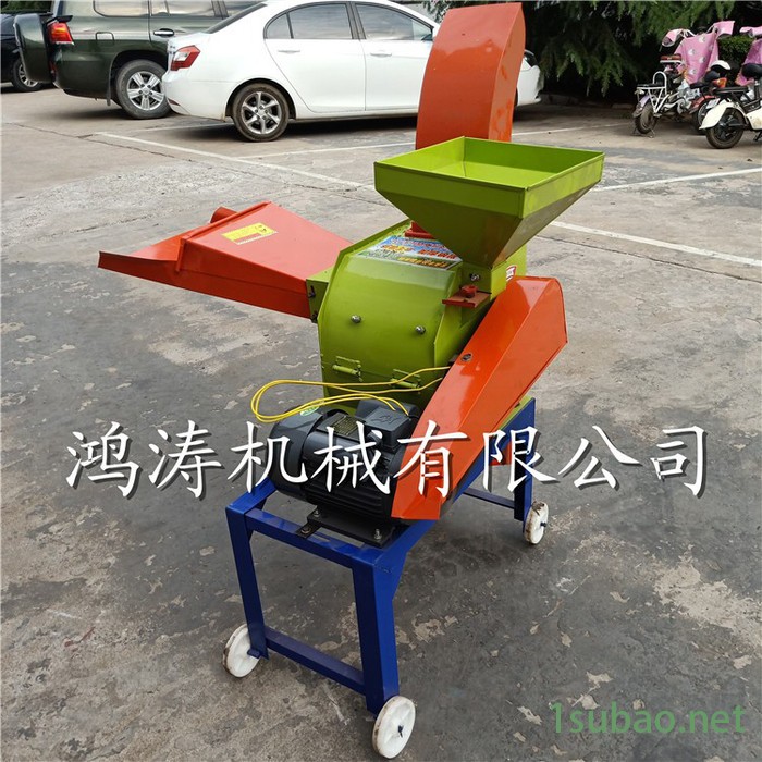 枣强县电动铡草粉碎机 揉搓铡草粉碎机 多功能铡草粉碎机图2