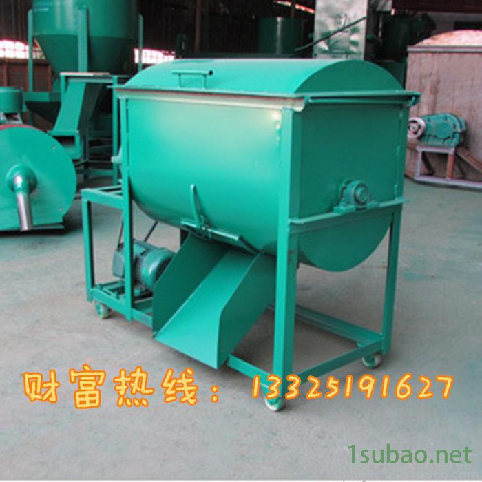 大型卧式饲料搅拌机 酒糟专用混料机 干粉混合搅拌机 多功能搅拌机 批发图7
