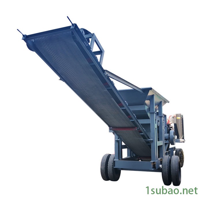 恒耀2019新款小型多功能锤破移动破碎打沙机 新式石头粉碎机 粉碎式碎石机图5