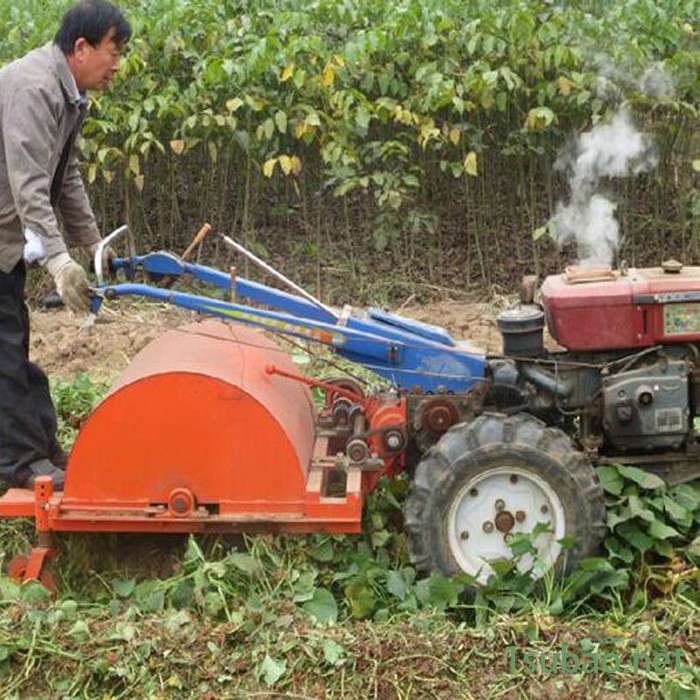 宏博 红薯小型打殃粉碎机 农用小型手扶式多功能红薯杀秧机图3