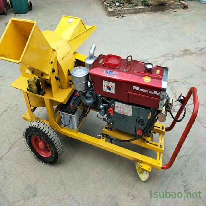 富德500秸秆粉碎机小型多功能木材粉碎机边角料粉碎机食用菌粉碎机新型农用破碎机图3