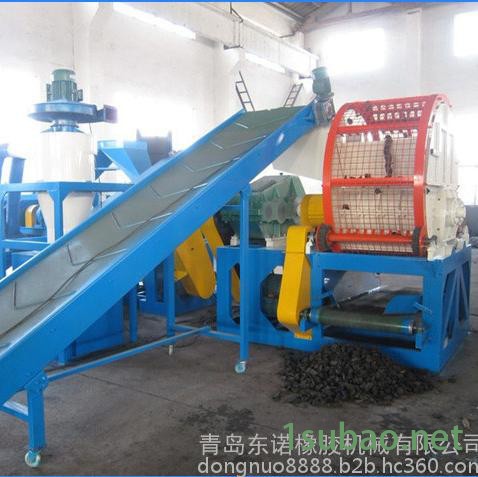 厂家供应 青岛东诺 ZPS-1200 废旧轮胎粉碎机 磨粉机 整胎破碎机图5