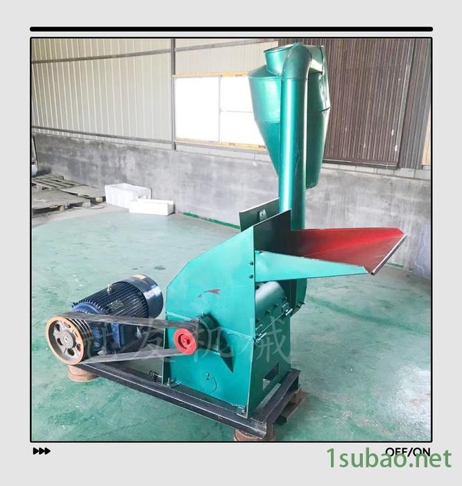 自动进料粉碎机   多功能铡草揉丝机 小型草粉机批发图3