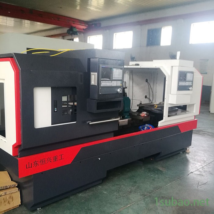 双端面加工机床 卧式双主轴平头倒角机 恒兴 大量出售图8