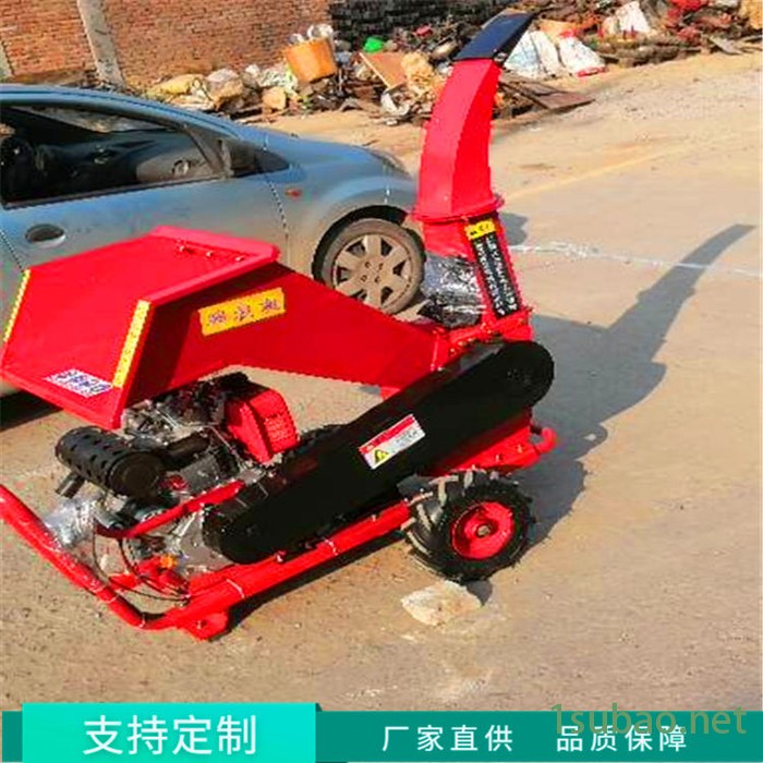 供应新款碎枝机 多功能木材秸秆粉碎机 厂家生产树枝粉碎机 优民图8