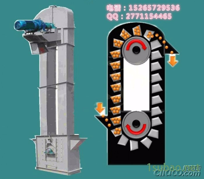 商场多功能提升机        花粉装瓶提升机     高粱上料提升机图2