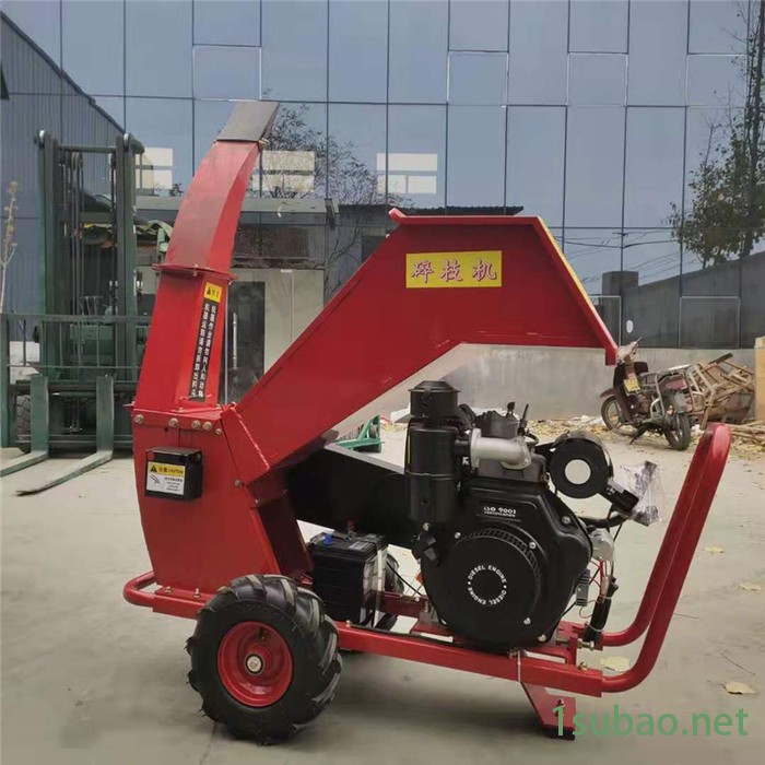 佳硕 汽油碎枝机树枝粉碎机 园林多功能粉碎机  多功能树枝木材粉碎机图8