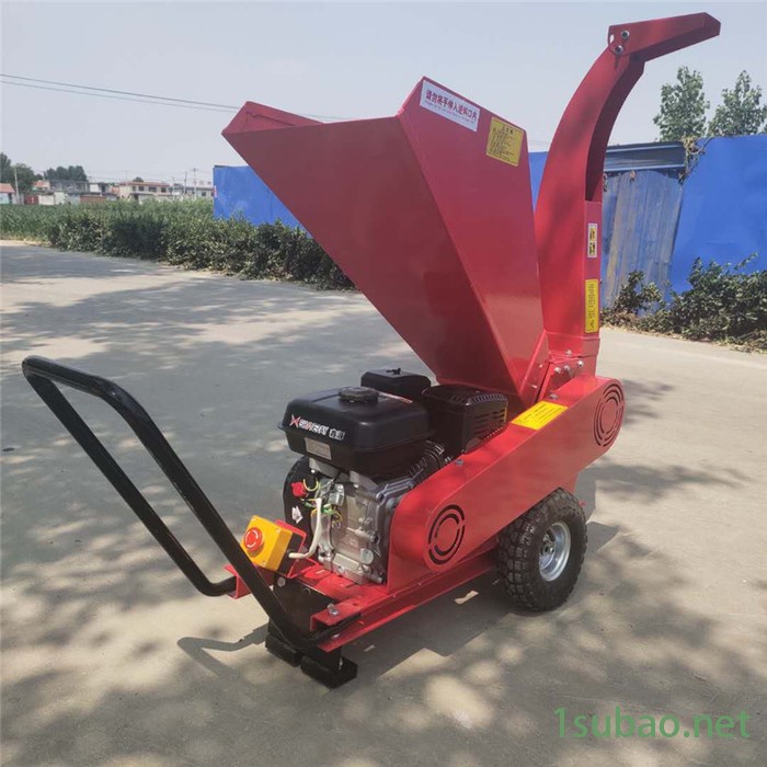 佳硕 汽油碎枝机树枝粉碎机 园林多功能粉碎机  多功能树枝木材粉碎机图5