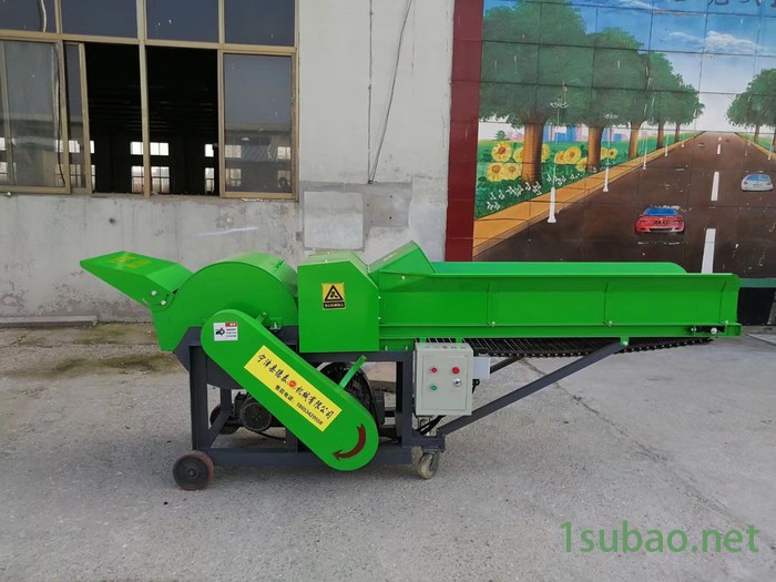 多功能秸秆牧草粉碎揉丝机 草料揉丝机 稻草粉碎机图2