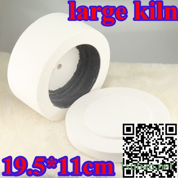 曼德1707006-4-1DIY工具 玻璃倒角机500克装热熔琉璃玻璃切块混批红色五瓣花图案厂家微波窑炉材料图3