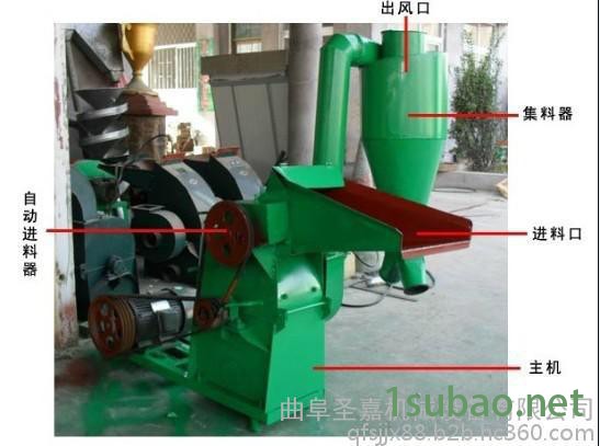 供应多功能粉碎机性能 酒曲粉碎机 高粱粉碎机圣嘉制造图3