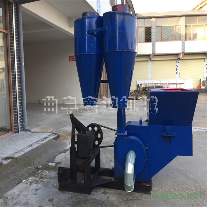 鑫鸿xh-fs-520 养殖场饲料粉碎机鲜草揉丝粉碎机多功能秸秆饲料铡草机图3