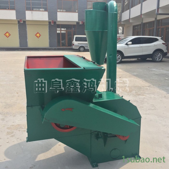鑫鸿xh-fs-520 养殖场饲料粉碎机鲜草揉丝粉碎机多功能秸秆饲料铡草机图8