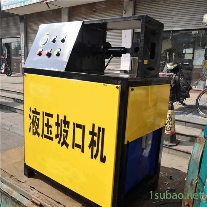 不锈钢金属方管倒角机 无毛刺管子坡口机 电动管子液压坡口机图2