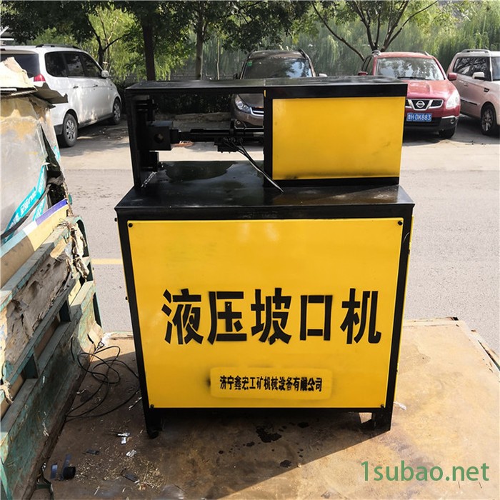 不锈钢金属方管倒角机 无毛刺管子坡口机 电动管子液压坡口机图3