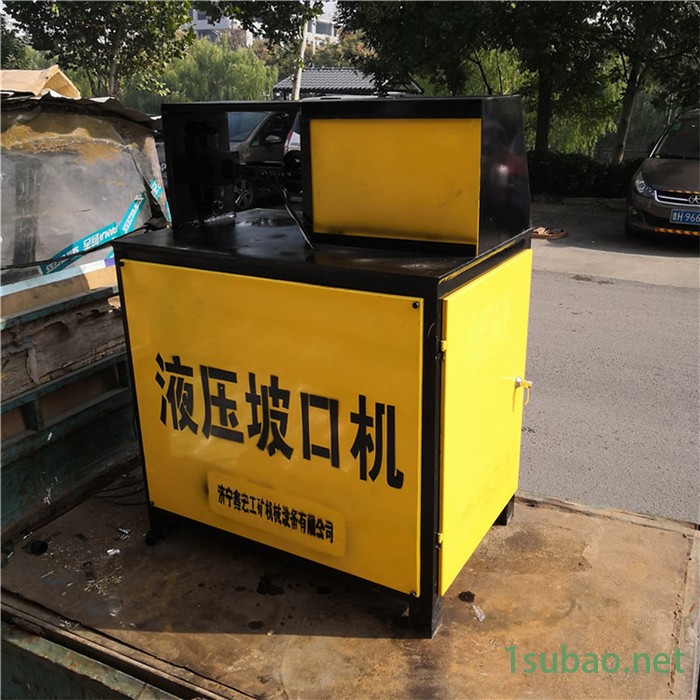 不锈钢金属方管倒角机 无毛刺管子坡口机 电动管子液压坡口机图8