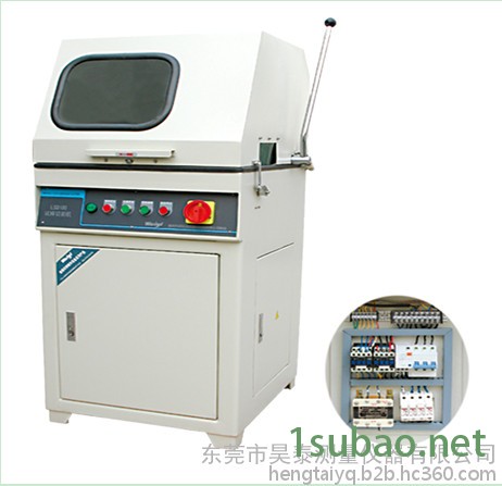 LSQ-120手动试样切割机 东莞低噪音金属非金属切割机 金相切割机图2
