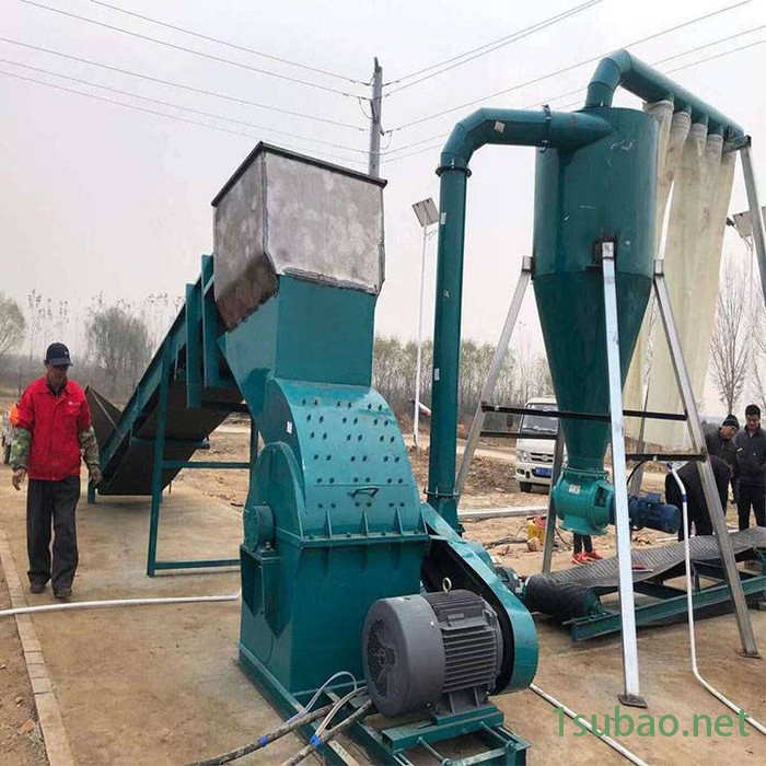 富德500多功能木材粉碎机边角料粉碎机树枝锯末粉碎机小型木头粉碎机木材粉末粉碎机图6