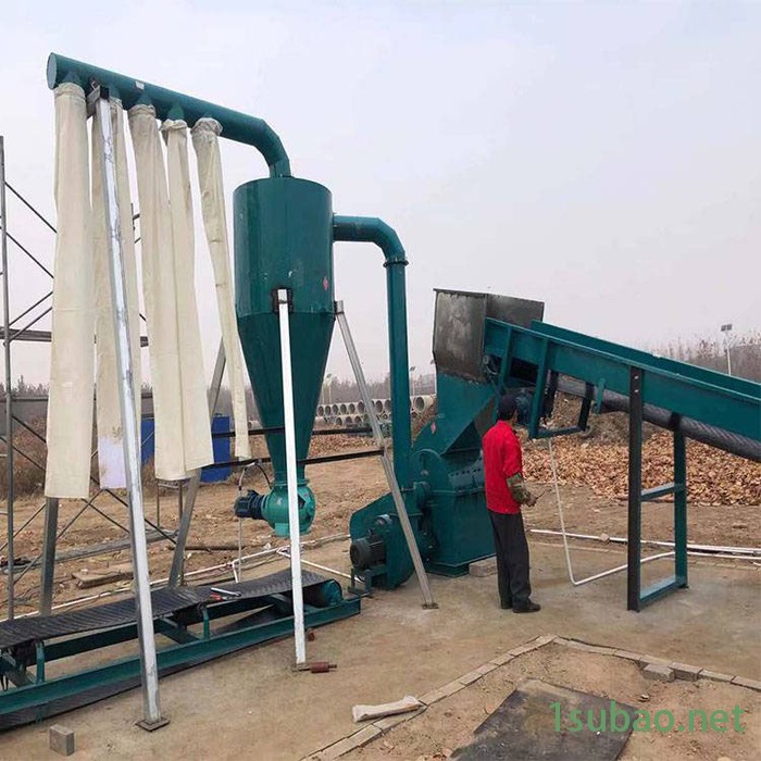 富德500多功能木材粉碎机边角料粉碎机树枝锯末粉碎机小型木头粉碎机木材粉末粉碎机图8