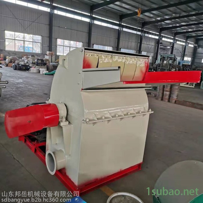 多功能600型树枝粉碎机碎枝机 湿竹子粉碎机 木材破碎机 双进料口木板木条粉碎机图5