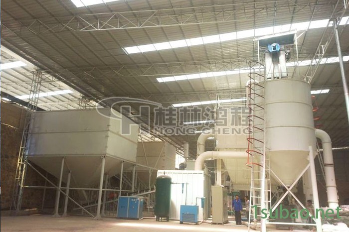 桂林鸿程HCH980 超细磨粉机 矿渣粉煤灰超细磨图5