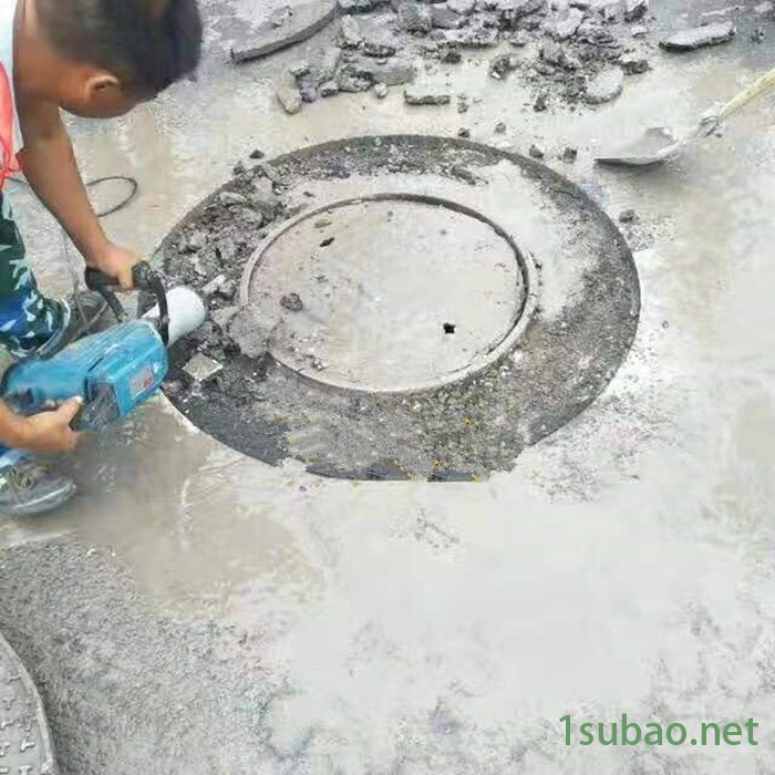 路平机械市政井盖切割机 全自动井盖切割机 高效率圆形井盖切割机图2