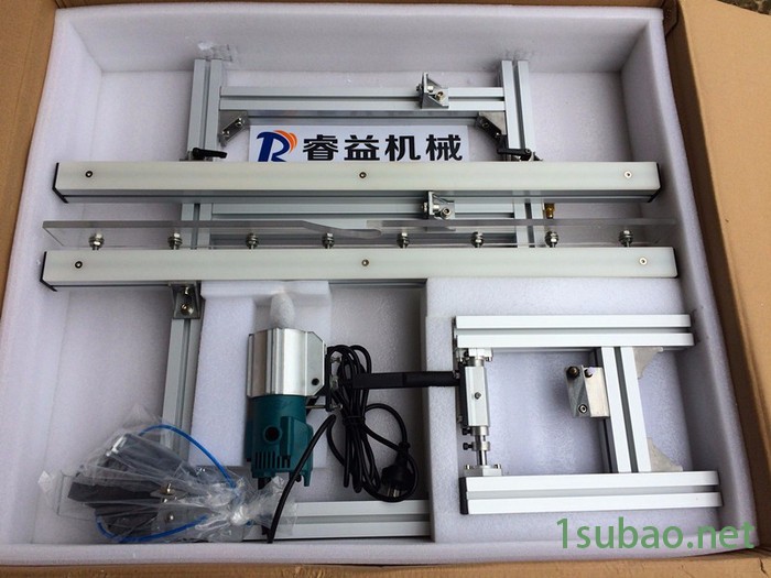 **睿益木工机械MS60修角机橱柜仿形修角机封边齐头倒角机图2