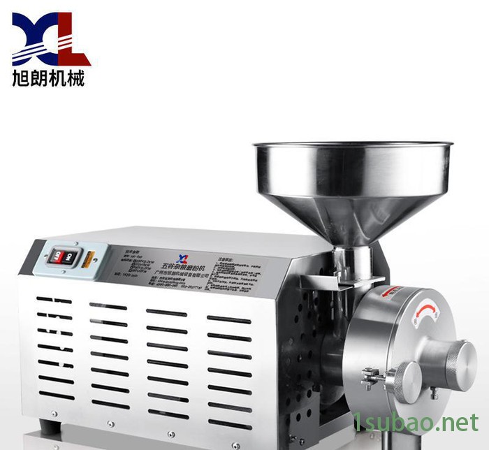 旭朗商用五谷杂粮磨粉机超细家用研磨机不锈钢多用粉碎机直销图2