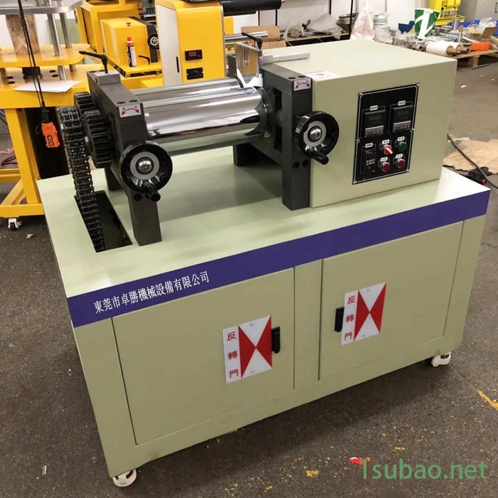 卓胜ZS-401CE-120 电加热开炼机 两辊开炼机 捏炼机 炼塑机图3