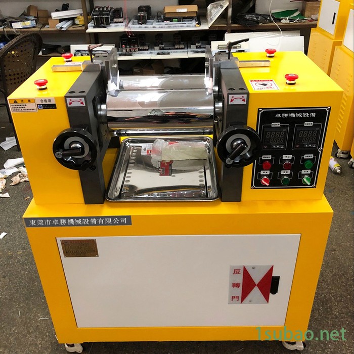 卓胜ZS-401CE-120 电加热开炼机 两辊开炼机 捏炼机 炼塑机图4