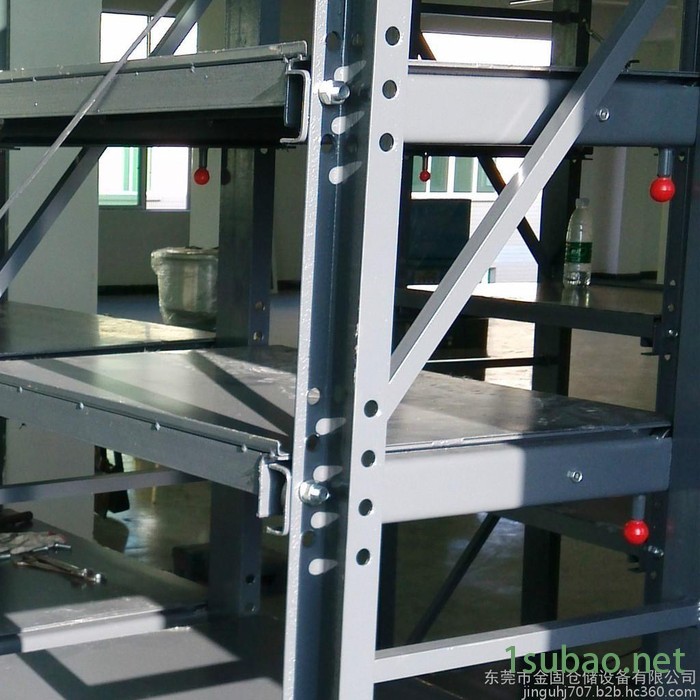 标准抽屉式重型仓储模具货架批发 重量型五金注塑模具摆放铁架子图3