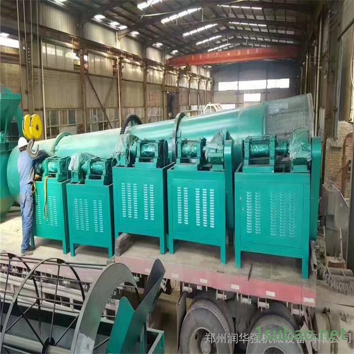 润华强对辊式干法挤压造粒机价格 对辊挤压造粒生产线 加压造粒机图5