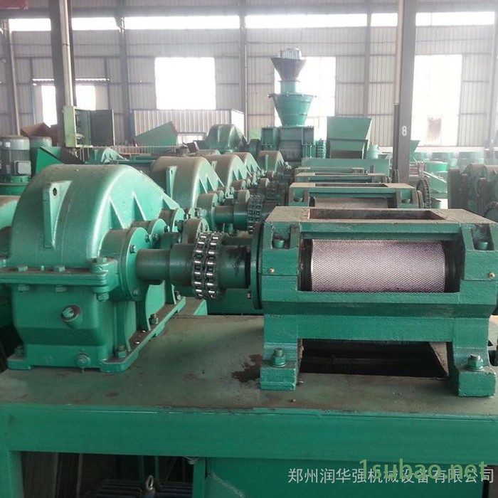 润华强对辊式干法挤压造粒机价格 对辊挤压造粒生产线 加压造粒机图4