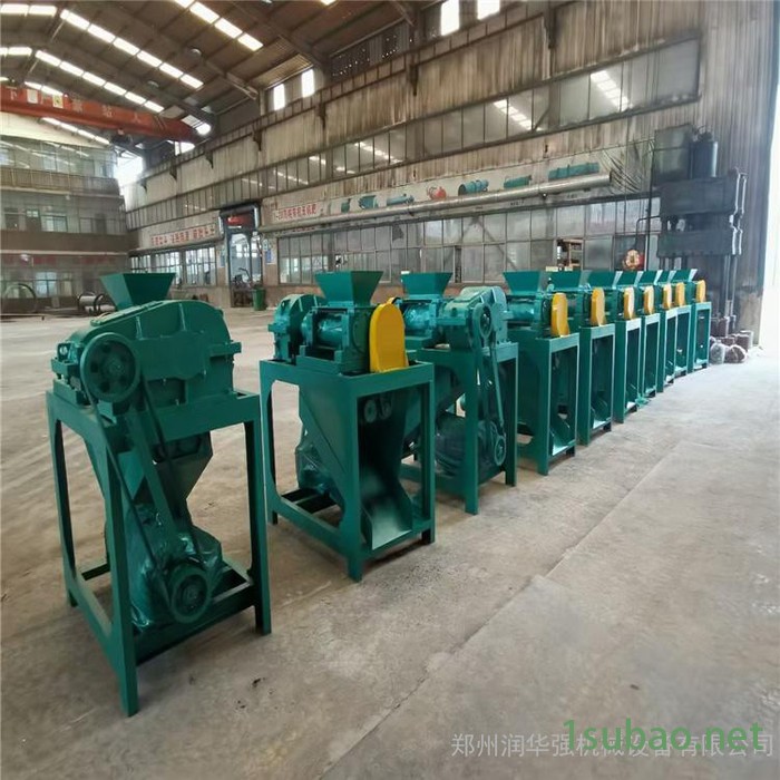 润华强对辊式干法挤压造粒机价格 对辊挤压造粒生产线 加压造粒机图6