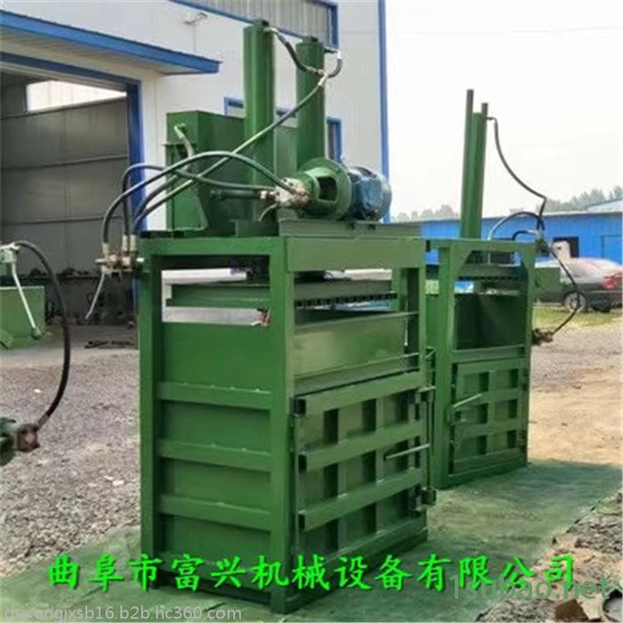 大压力塑料瓶打块机 废铁丝压块机 加压式废纸打包机**图2