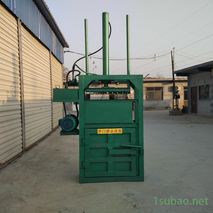 废旧金属棉花打包机 启航自动加压式废纸打包机 山东小型秸秆液压打包机图6