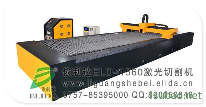 依利达ELD-3015A经济型数控光纤激光切割机|电梯不锈钢射频切割机|家电金属激光切割机|餐具大幅面激光切割机图5