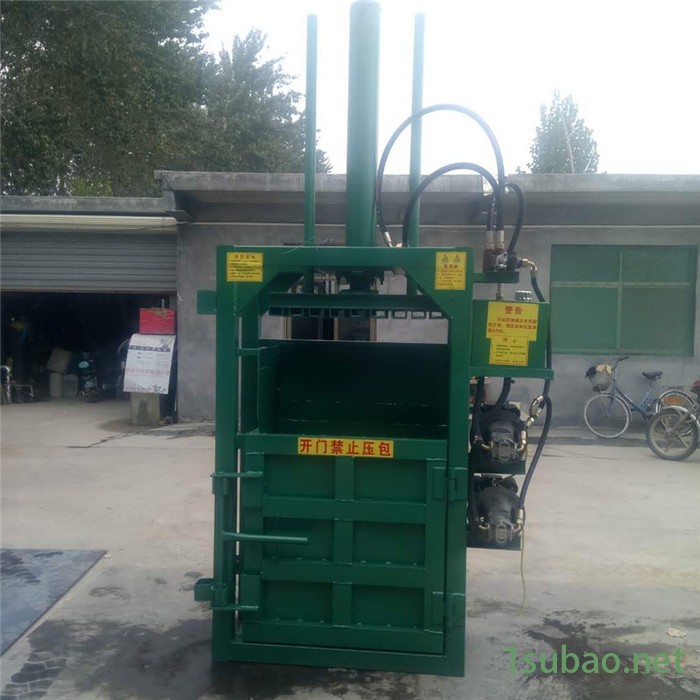 河南加压式废纸打包机 铝合金余料打块机 矿泉水瓶压块机品牌富兴图3