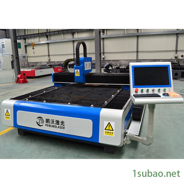 山东鹏沃PW-G2060F-A-2000W大幅面光纤激光切割机 光纤切割机 高精密光纤激光切割机图3