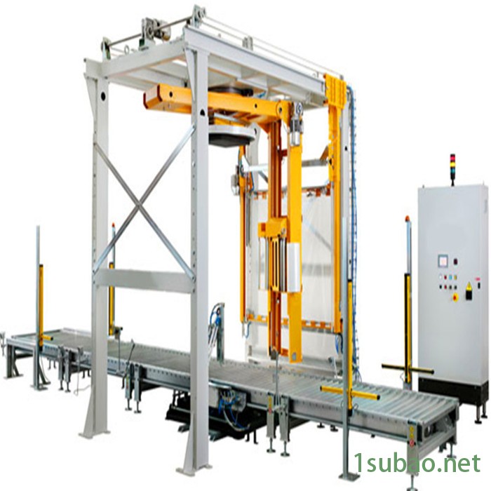 全自动摇臂式缠绕包装机 支持定制摇臂式缠绕包装机 可翻转流水线 蓝泰欢迎您的电话咨询图3