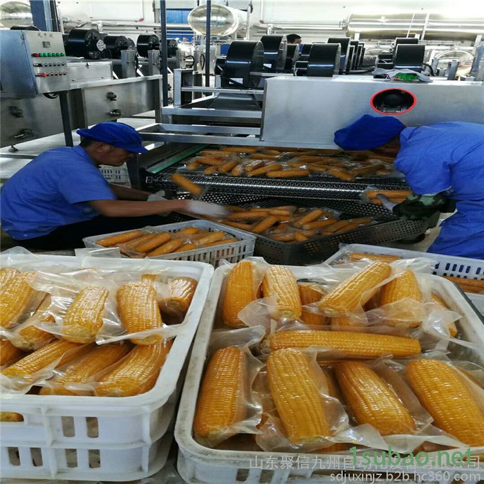 聚信九州JX-6000真空包装玉米风干机 包装袋表面水分干燥机 连续翻转式风干线 真空玉米风干机图2