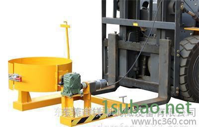 HK285叉车专用倒桶机具，抱箍式手摇翻转倒桶夹具，油桶属具图3