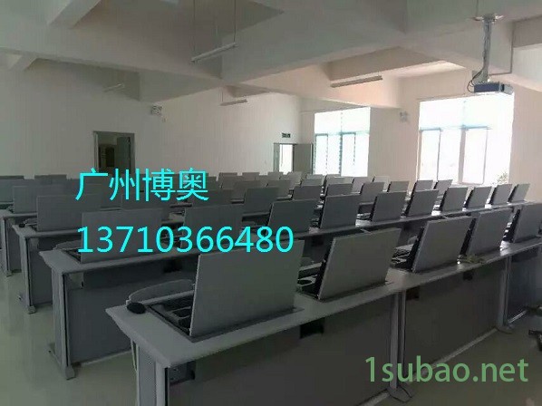 宁夏翻转式电脑桌，银川可翻转电脑桌，甘肃显示器翻转电脑桌图4