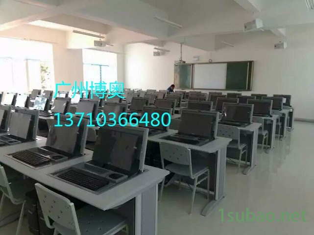 宁夏翻转式电脑桌，银川可翻转电脑桌，甘肃显示器翻转电脑桌图2