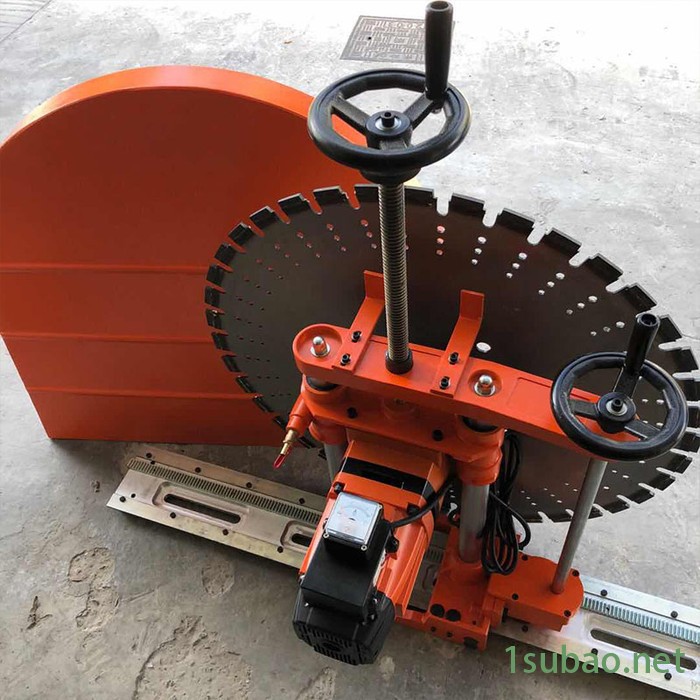 中旺电动切墙机 混凝土墙壁切割机 墙体拆除切割机直销图6